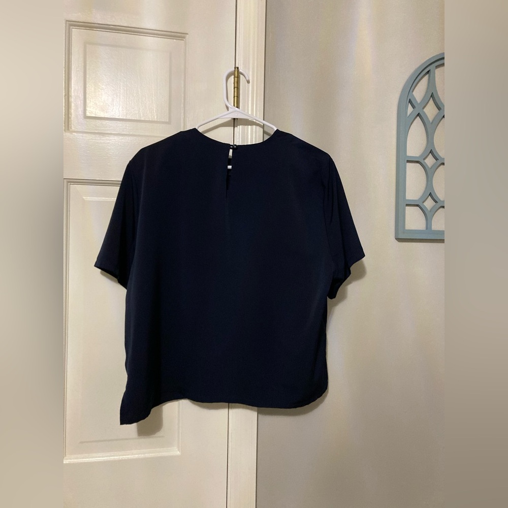 BonWorth Classic Navy Blouse - Picture 3 of 4
